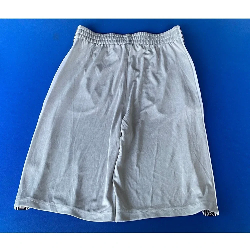 Puma Boys Grey Athletic Logo Shorts Taped Sides Size XL 18-20 PBS21-03751